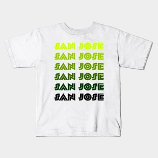 San Jose (Inline) Kids T-Shirt